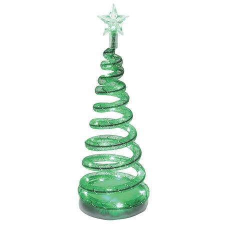 General Village Tree Accessories Spiralight Led Tree Green - No Box