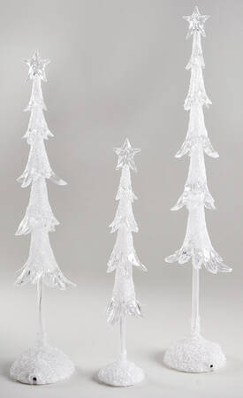 General Village Tree Accessories Lighted Crystal Pines - No Box by Department 56