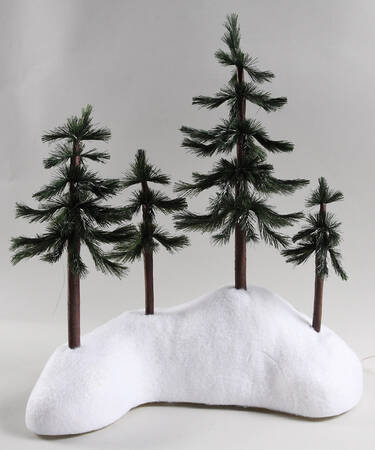 General Village Tree Accessories Fiber Optic Woods Multi-Lights - No Box by Department 56