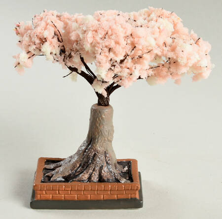 General Village Tree Accessories Cherry Blossom In Bloom - No Box