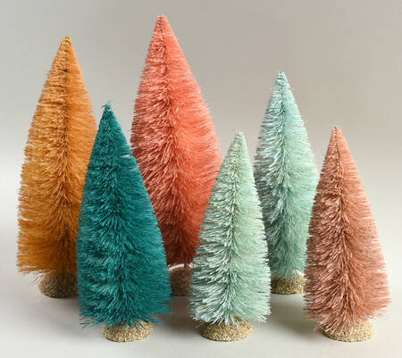 General Village Tree Accessories Vista Pines Set Of 6 - No Box