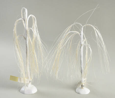 General Village Tree Accessories Weeping Willows Set Of 2 - No Box