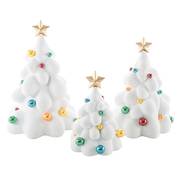 General Village Tree Accessories Snowdream Trees Set Of 3 - Boxed