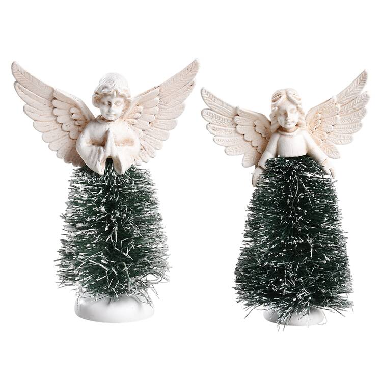 General Village Tree Accessories Peace & Grace Trees - Set Of 2 - No Box
