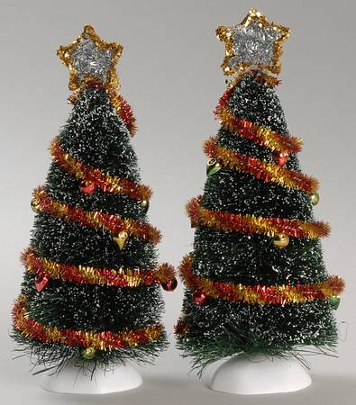 General Village Tree Accessories Decorated Sisal Trees - No Box by Department 56