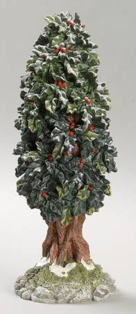 General Village Tree Accessories Holly Tree - With Box