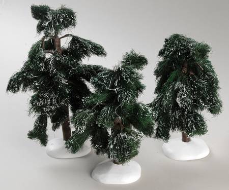 General Village Tree Accessories Village Frosted Spruce Small - No Box by Department 56