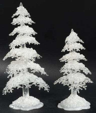 General Village Tree Accessories Icy Trees Medium - Boxed by Department 56