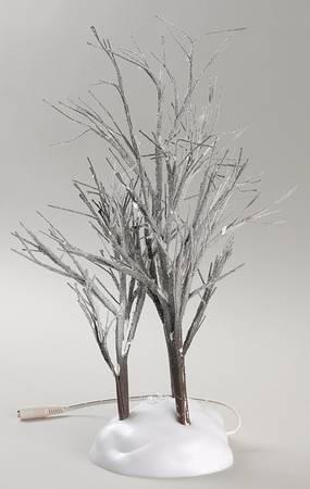 General Village Tree Accessories Lighted Fresh Frost Trees - No Box