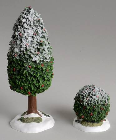 General Village Tree Accessories Holly Tree & Bush - No Box by Department 56