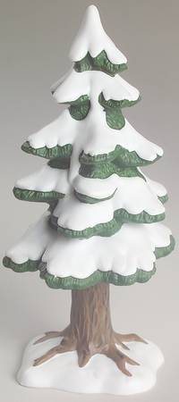 General Village Tree Accessories Village Porcelain Pine Small - No Box