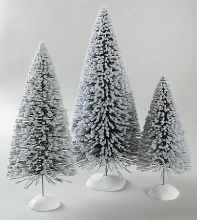 General Village Tree Accessories Snow Laden Sisals - No Box