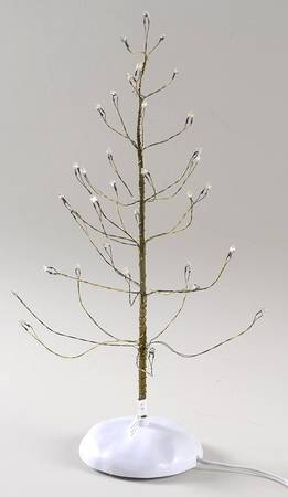 General Village Tree Accessories Red & White Twinkle Brite Tree - Boxed