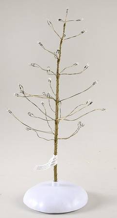 General Village Tree Accessories Twinkle Brite Tree Red - Boxed