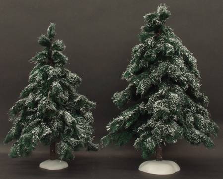 General Village Tree Accessories Frosted Spruce - Boxed