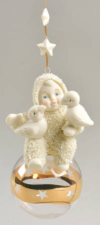 Twelve Days of Christmas #2-Snowbabies Two Puffins Playing - Boxed