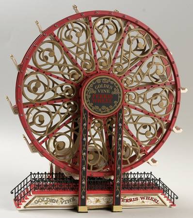 Carnival Golden Vine Ferris Wheel - Boxed
