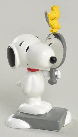 Peanuts Christmas Village We're Looking Good  - Boxed
