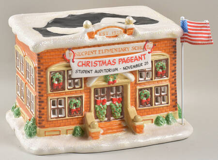 Peanuts Christmas Village Pinecrest Elementary - Boxed