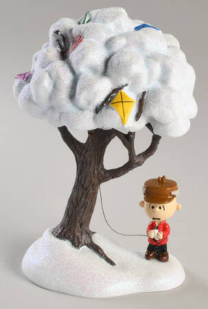 Peanuts Christmas Village Hungry Even In Winter - Boxed