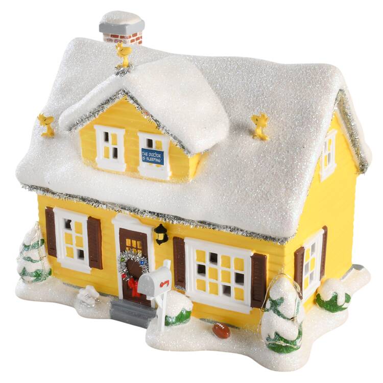 Peanuts Christmas Village Van Pelt Residence - Boxed