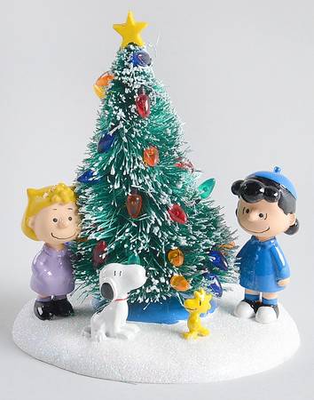 Peanuts Christmas Village by Department 56