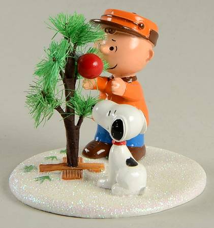 Peanuts Christmas Village The Perfect Tree - Boxed