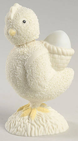 Annual Collectible Animals Chick With Egg-2002-Bobblehead-Blue Egg - Boxed