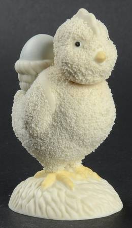 Annual Collectible Animals Chick With Egg-2002-Bobblehead-Blue Egg - Boxed