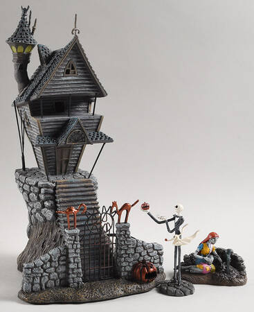 Nightmare Before Christmas Jack's House With Sally - 30th Anniversa - Boxed