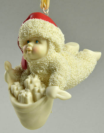 Snowbabies Guest Collection Ornaments Santa's Little Helper - Boxed