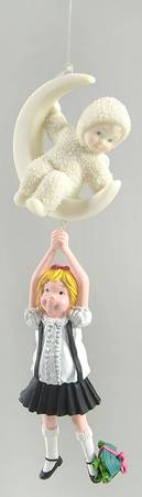 Snowbabies Guest Collection Ornaments Swinging On The Moon With Eloise - Boxed