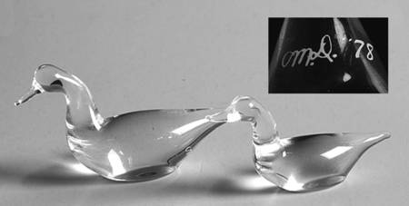 Michael Dorofee Figurines Ducks (Pair) - No Box