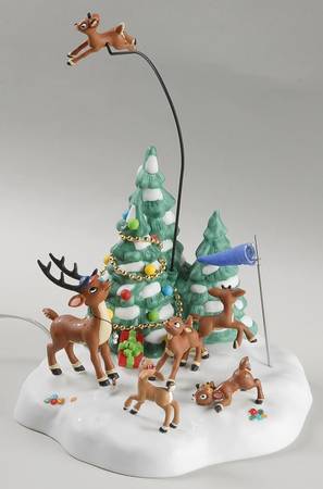 Rudolph the Red-Nosed Reindeer Village Reindeer Games - Boxed