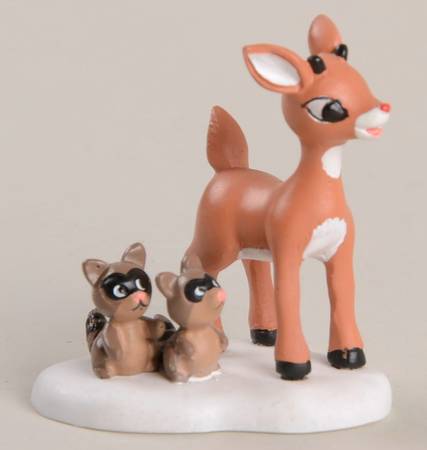 Rudolph the Red-Nosed Reindeer Village She Said I'm Cute - Boxed