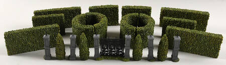 Harry Potter Hedge & Gate Set Of 25 - Boxed
