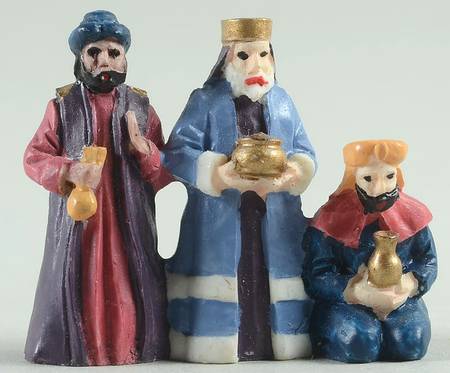 Little Town of Bethlehem Miniatures Three Wise Men - No Box