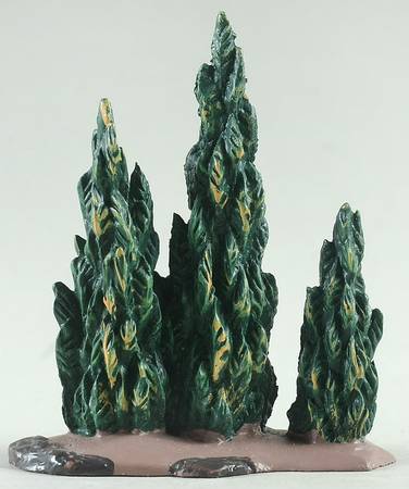 Little Town of Bethlehem Miniatures Cypress Trees - No Box