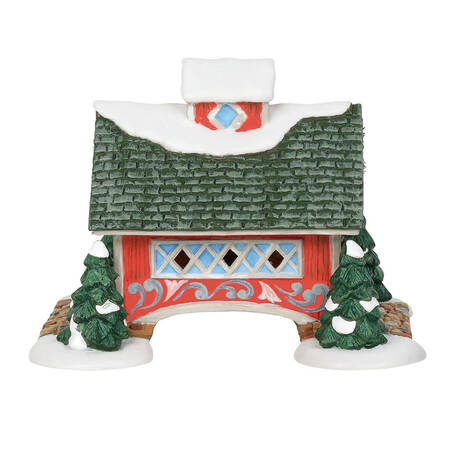 Jim Shore-New England Village White Rose Covered Bridge - Boxed