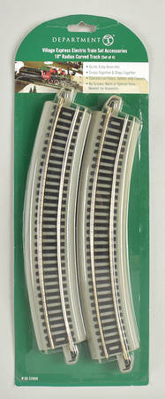 General Animated Accessories 18'' Radius Curved Track Set Of 4 - Boxed