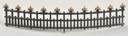General Animated Accessories Fence-Black - No Box