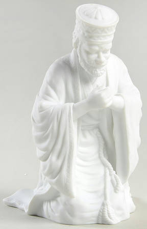 Inspirational Silhouette Treasures King With Hands Together - No Box