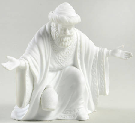 Inspirational Silhouette Treasures King With Hands Out - No Box