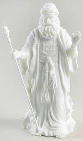 Inspirational Silhouette Treasures King With Staff - No Box