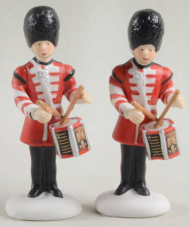 Twelfth Night - Dickens' Village Drummers Drumming - Boxed