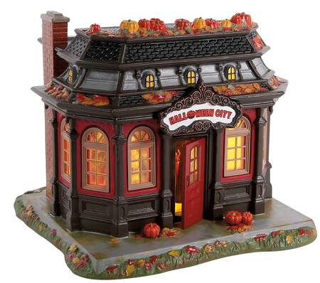 Trick Or Treat Lane - Snow Village Halloween Halloween City - Boxed