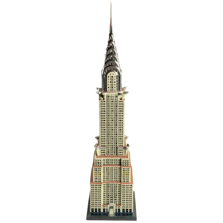 New York Skyline - Art & Architecture Chrysler Building - With Box