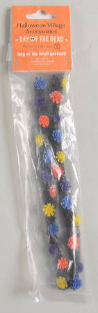 Day of the Dead - Snow Village Day Of The Dead Garland - Boxed