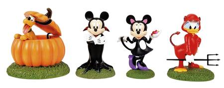 Mickey's Pumpkintown Village Ready For Tricks & Treats - Boxed