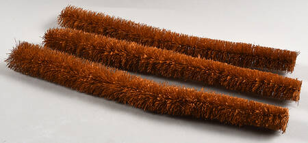 Harvest Collection Accessories Flexible Sisal Hedge - Rust Set Of 3 - Boxed